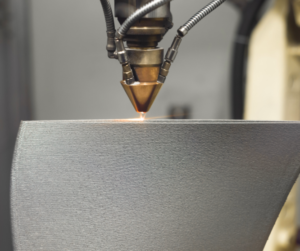 3D Metal Printer Produces a Steel Part
